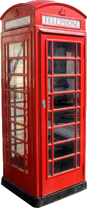 Telephone booth PNG-43087